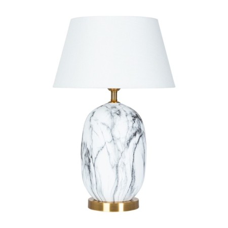 Decorative table lamp Arte Lamp Sarin A4061LT-1PB, E27, 40 W, 38x38x58 cm, copper, white-3