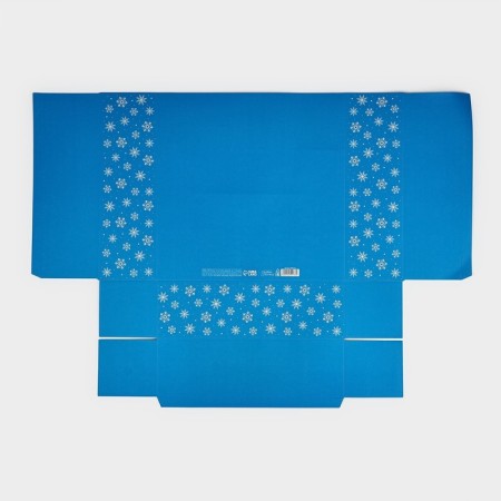 Gift box New Year's folding "Winter miracles", 26 × 26 × 8 cm-7