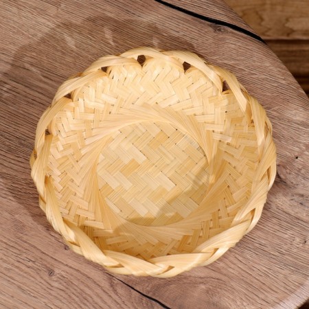 Vaska wicker, from bamboo 23x23x6 cm-2