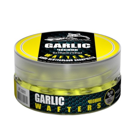 Boil nozzle Sonik Baits Wafters, Garlic, 8 x 10 mm, 25 g