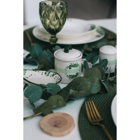 Sugar bowl ceramic shares "Eucalypt", 150 ml, d = 7 cm-6