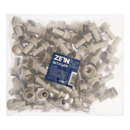 Zein fitting, 1/2 "x 12 mm external thread, nickelled brass, packing 100 pcs.-2