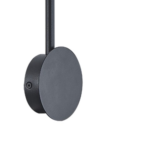 Wall lamp Mantra Sal, GU10, 1x10W, 166x100x383 mm, matte black color-2