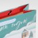 Laminated vertical "Christmas tree", m 26 x 30 x 9 cm, New Year