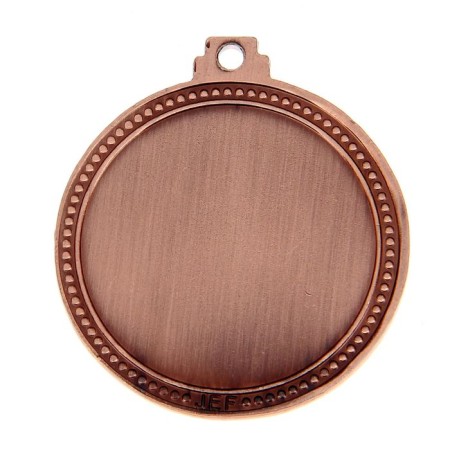Medal for applying 037 diam 4.5 cm. Color of bronze. Without a tape-3