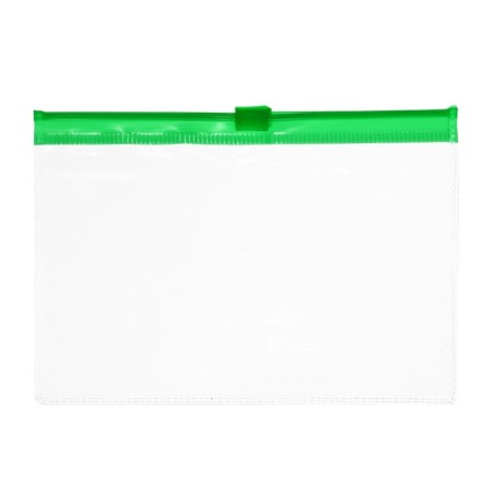 Set folder-convert on a zipper, A7+, 200 mkr format, 4 pieces, 4 colors, transparent, 8.5 x 13 cm-3