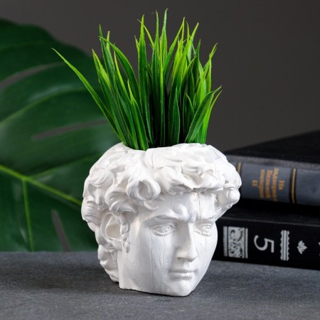 Kashpo - organizer "Head of David" Pearl, 9x9x9cm-1