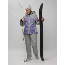 Ski suit, size 58, purple color