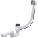 Siphon Alcaplast a51cr, length 100 cm, for a bath, machine gun, set, chrome
