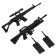 Set of figures "Moto Infantry", 7 items