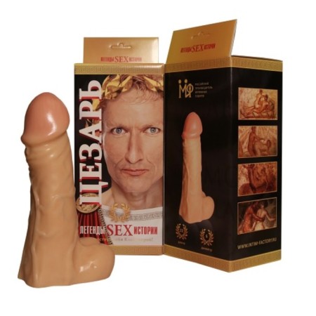 Falloimitator "Caesar", 23 cm, bodily-3