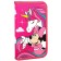 Penal frame, 1 section, 115x20x30 mm, laminated cardboard, Minnie Mouse and unicorn