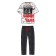 Pajama for the boy PlayTode: T -shirt and trousers, height 176 cm