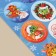 Paper stickers "dragon", for gifts, 14 x 21 cm, new year