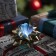 LED toy "Balt-star" 9 × 6 × 9 cm, batteries LR44x3, glow of multi, golden