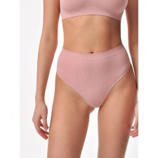 Трусы стринги женские с фактурой рубчик Mirey String, размер 42-44, цвет розовый