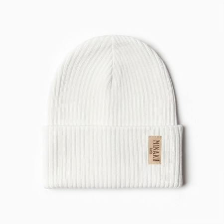 Children's hat minku rr 50-52, white color-2