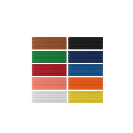Plasticine 10 colors 160 g Erich Krause, euro suspension, economical packaging-3