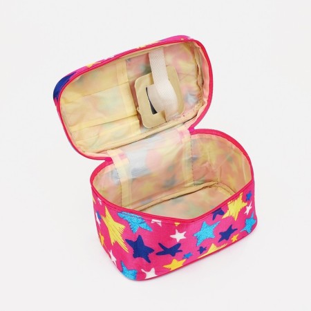Lightning cosmetic bag, pink color-2