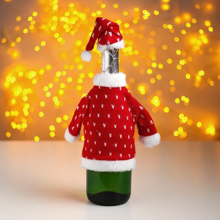 Clothing for a bottle "Costume", Santa Claus-2