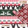 Glossy packaging paper "New Year's pattern", bilateral, 70 x 100 cm