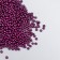 Glass beads 11/0 "metallic. Eggplant" 10 g