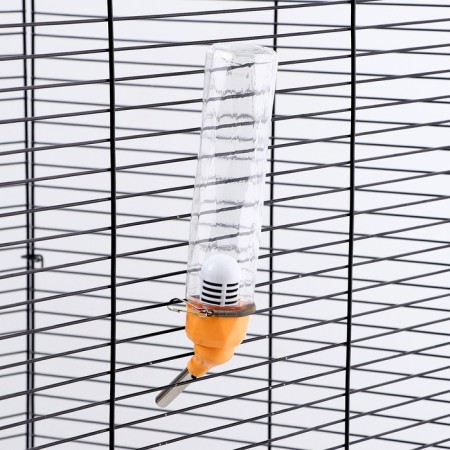 Drill for rodents, 125 ml, fastening-spring, and two interchangeable filters, orange-3