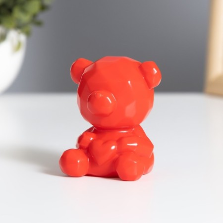 Night -night "Bear with heart" 2W Led LR44 red 4x5x7cm