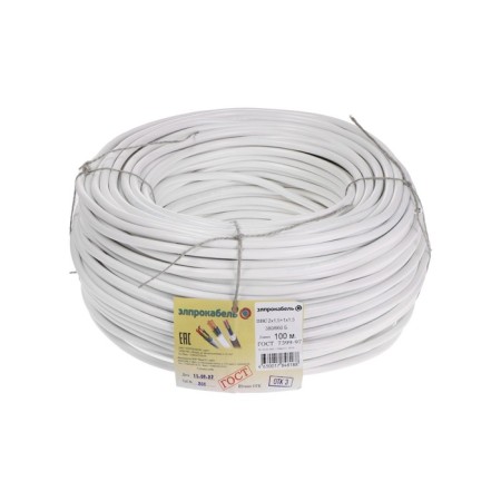 Flexible round Promel PVS, 3x1.5, 100 m, GOST-1