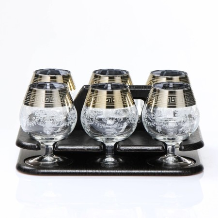 Mini-bar "Baroque" Bar Stream, 6 glasses of brandy-1