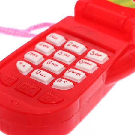 Musical phone "Adventures", Russian voice acting, lighting effects, works from batteries, mix-1