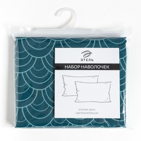 Set of pillowcases "Ethel" Paradage 50x70 cm - 2 pcs, 100% cotton, soda-2