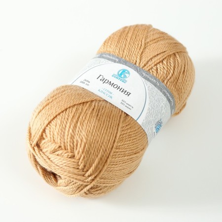 Yarn "Harmony" 50% wool, 50% acrylic 245m/100g (005 beige)-1