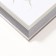 Photo frame plastic 15x20 cm "Gabriel" gray with silver strip 2.2x19x24 cm