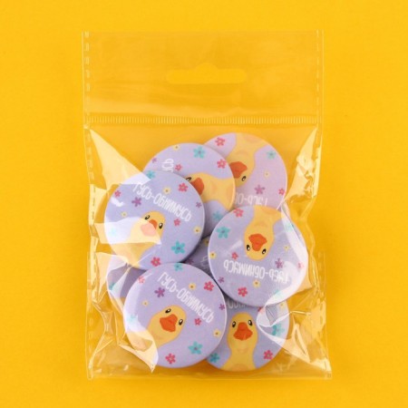 The sunset icon "goose", d = 3.8 cm.-4