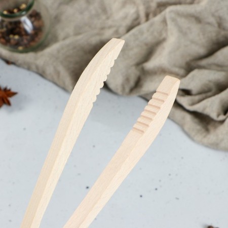Pinch “scissors”, 28 cm, array of beech-2