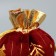 Bag gift plush "Tale with you", Christmas trees, embossing, 10 x 12 cm +/- 1.5 cm, New Year