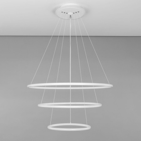 Suspended Citilux “Neon Smart” CL731A090E 80x80x40 cm, 3x36.7W, LED, white color-11