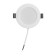 Luminous LED LED "downslate" 5W, 6500K, 475 lm, 220V, 90x25 mm, circle