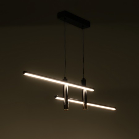 Lamp with DDD "Montana" LED 30W 3000-6000K black and gold 91x7x21 cm-8
