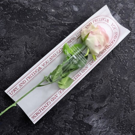 Packet stake, for flowers, red, 14*40cm