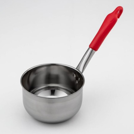 Stainless steel bucket, 1 l, plastic handle, color of the pen Mix