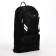 Tourist backpack on lightning, 4 outer pockets, black color