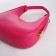 Bag Women's Baget with a zipper, pink color