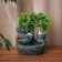 Fountain "Stone House" 27x18 cm (without backlighting, without ball)