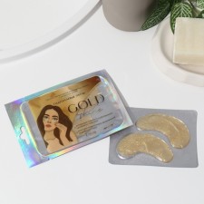 Eye patches hydrogel Gold Shine, 2 pcs, with gold extract, Beauty Fooch