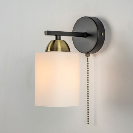 Sconces Citilux "Henry" CL130415, 9x21 cm, 1x75W, e27, black color-5