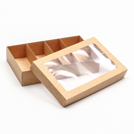 Box for Makarun, with a lodge, craft 26.5 x 16.5 x 5.5 cm-3