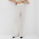Women's pants Minaku: Casual Collection, white color, size 52