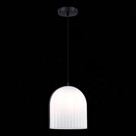 Suspension lamp ST LUCE. SL1302.403.01. Aire. 1x7 W, E27 LED, 23x23x27 cm, black color-3